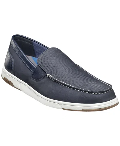 Nunn Bush Luca Mt Venetian Mens Moc Closed Toe Slip-on Shoe In Blue