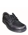 Nunn Bush Men's Mercer Ii Lace Up Loafer In Black In Black