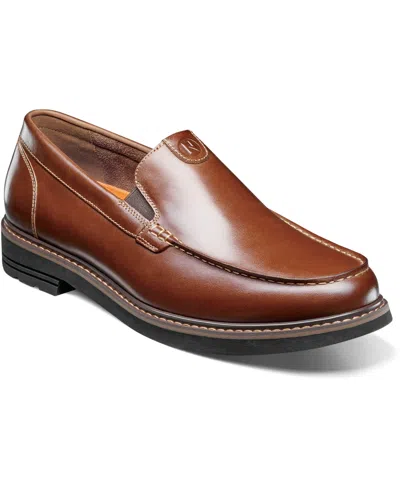 Nunn Bush Men's Owen Ii Moc Toe Venetian Loafers In Brown