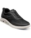 Nunn Bush Men's Ponte Knit Moc Toe Sneaker In Black