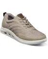 Nunn Bush Men's Ponte Knit Moc Toe Sneaker In Taupe