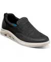 Nunn Bush Men's Ponte Knit Slip On Shoe In Black