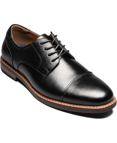 Nunn Bush Men's Royce Cap Toe Oxford In Black