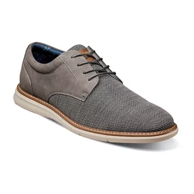 Nunn Bush Mens Chase Knit Oxford Shoes In Gray