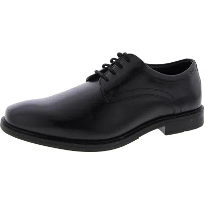 Nunn Bush Men's Baxter Leather Plain Toe Oxford In Black