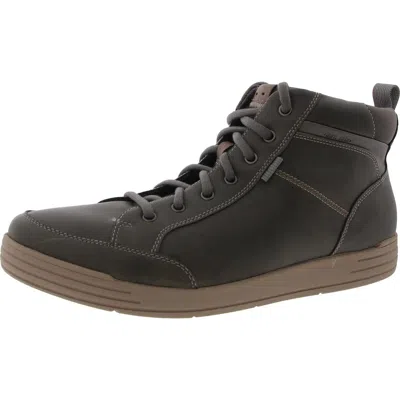 Nunn Bush Mens Solid Man Made Chukka Boots In Green