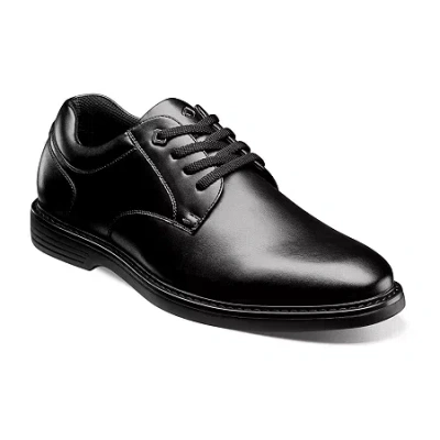 Nunn Bush Jarvis Mens Round Oxford Shoes In Black
