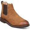 Nunn Bush Men's Otis Ii Plain Toe Chelsea In Tan