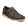 Nunn Bush Otto Plain Mens Round Oxford Shoes In Gray