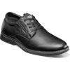 Nunn Bush Otto Plain Mens Round Oxford Shoes In Black