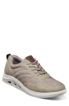 Nunn Bush Ponte Knit Moc Toe Sneaker In Taupe Multi
