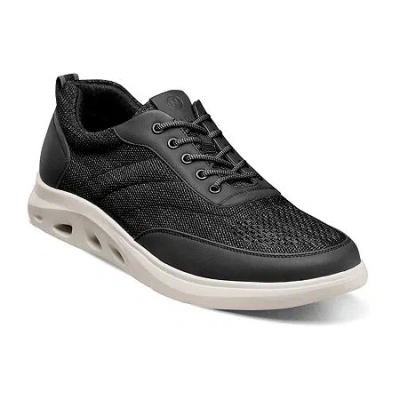 Nunn Bush Ponte Mens Moc Closed Toe Oxford Shoes In Black