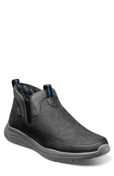 Nunn Bush Trekker Mid Sneaker In Black Multi