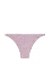 Nuno Check-pattern Bikini Bottoms In Multi