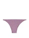 Nuno Coco Gingham Bikini Bottoms In Multi