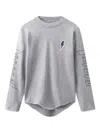 Nununu Dizzy Bolt T-shirt In Gray