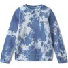 Nununu Kids' Mega Tie Dye Sweatshirt In Indigo
