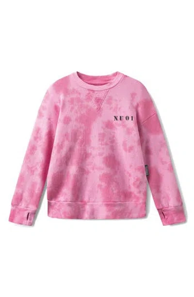 NUNUNU NUNUNU KIDS' MEGA TIE DYE SWEATSHIRT