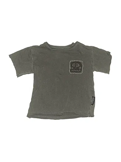 Pre-owned Nununu Babies' Short Sleeve T-shirt In Gray