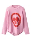 Nununu Skull-graphic Sweater In Brown