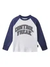 Nununu Slogan-print T-shirt In Blue