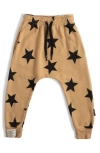 Nununu Kids' Star Baggy Pants In Mocha