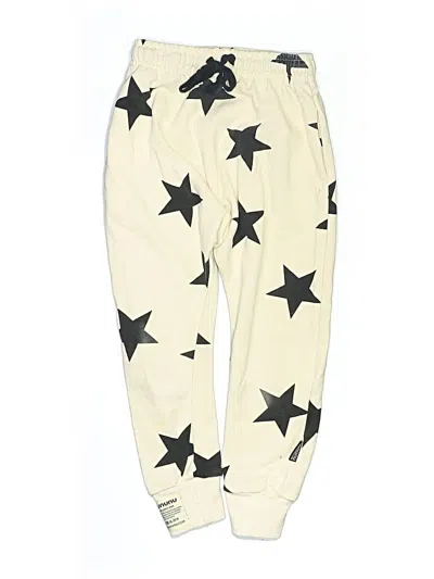 Pre-owned Nununu Kids' Sweatpants In Ivory