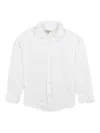 Nupkeet Spread Collar Shirt In White