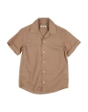 Nupkeet Babies'  Toddler Boy Shirt Brown Size 6 Cotton