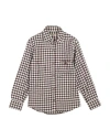 Nupkeet Toddler Boy Shirt Chocolate Brown Size 6 Cotton In Brown