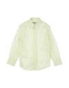 Nupkeet Toddler Boy Shirt Light Green Size 6 Cotton In Green