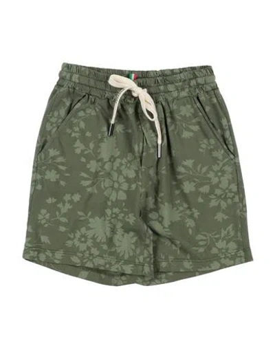 Nupkeet Babies'  Toddler Girl Shorts & Bermuda Shorts Military Green Size 6 Cotton