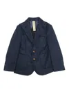 Nupkeet Two Buttoned Jacket With Patch Pockets In Multi