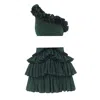 Nur Karaata Bellano Alexis Sparkle Green Set