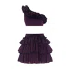 Nur Karaata Pink / Purple Bellano Alexis Sparkle Purple Set