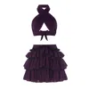Nur Karaata Pink / Purple Bellano Sparkle Purple Set