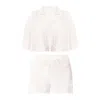 Nur Karaata White Dorothy Set In White