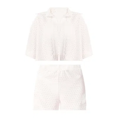 Nur Karaata White Dorothy Set