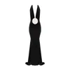 Nur Karaata Women's Black Alhambra Gown In Black