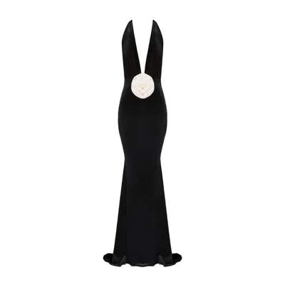 Nur Karaata Women's Black Alhambra Gown