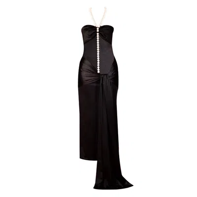 Nur Karaata Women's Black Vivienne Dress