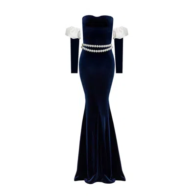 Nur Karaata Women's Blue Grand Duchess Dress