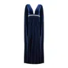 Nur Karaata Women's Blue Heritage Gown In Blue
