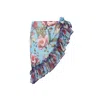 Nur Karaata Women's Blue Lily Blu Pareo In Blue