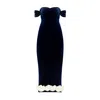 Nur Karaata Women's Blue Supreme Grace Dress In Blue