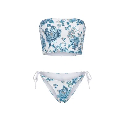 Nur Karaata Women's Blue White Elephant