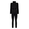 Nur Karaata Women's Cheval Blanc Black Skisuit In Black