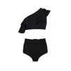 Nur Karaata Women's Cliantha Black Bikini Set In Black
