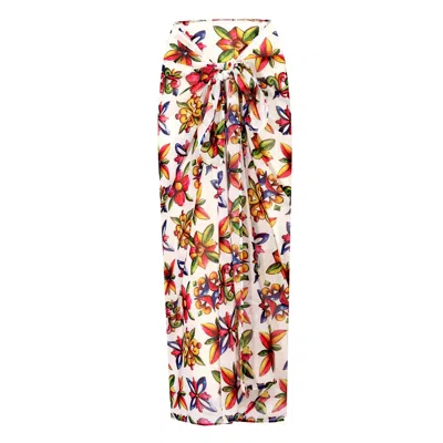 Nur Karaata Women's Dianella Sicilia Pareo In Multi