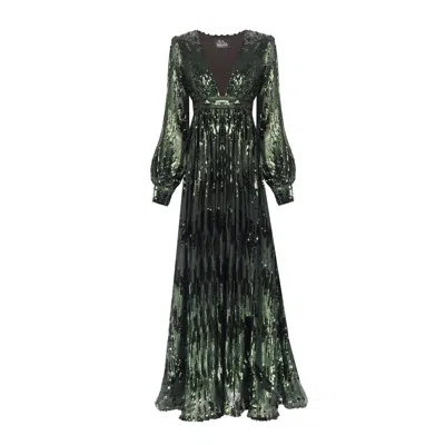 Nur Karaata Women's Emerald Green Dress